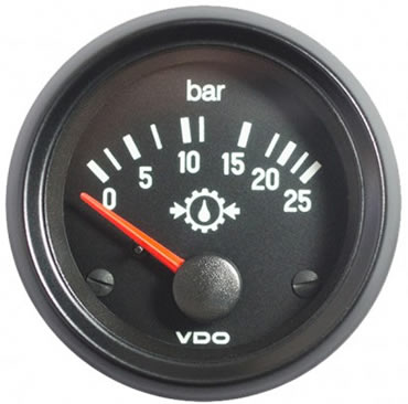 VDO Transmission or Gear Pressure Gauge1
